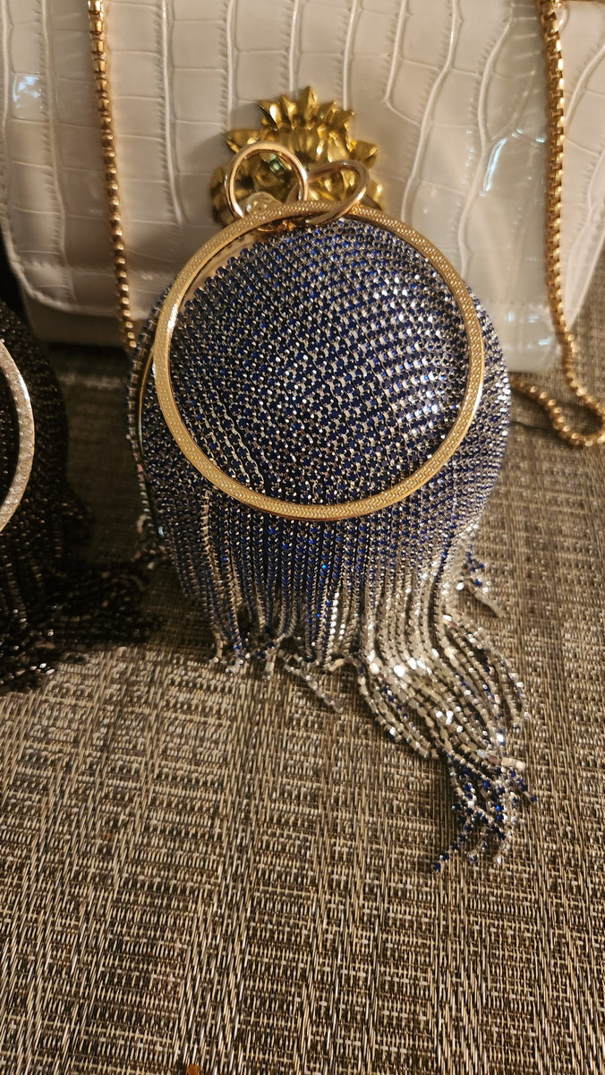 Blue bombshell clutch bags – Contier Edge